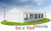 Hala namiotowa Namiot imprezowy handlowy 5x10x2m NOWY MODEL  ZOBACZ!!!