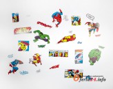 70-325 5011583153330 MARVEL VALUE WALL STICKERS Flat Image